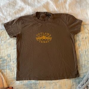 ❤️SOLD❤️brandy Texas outlaws tee